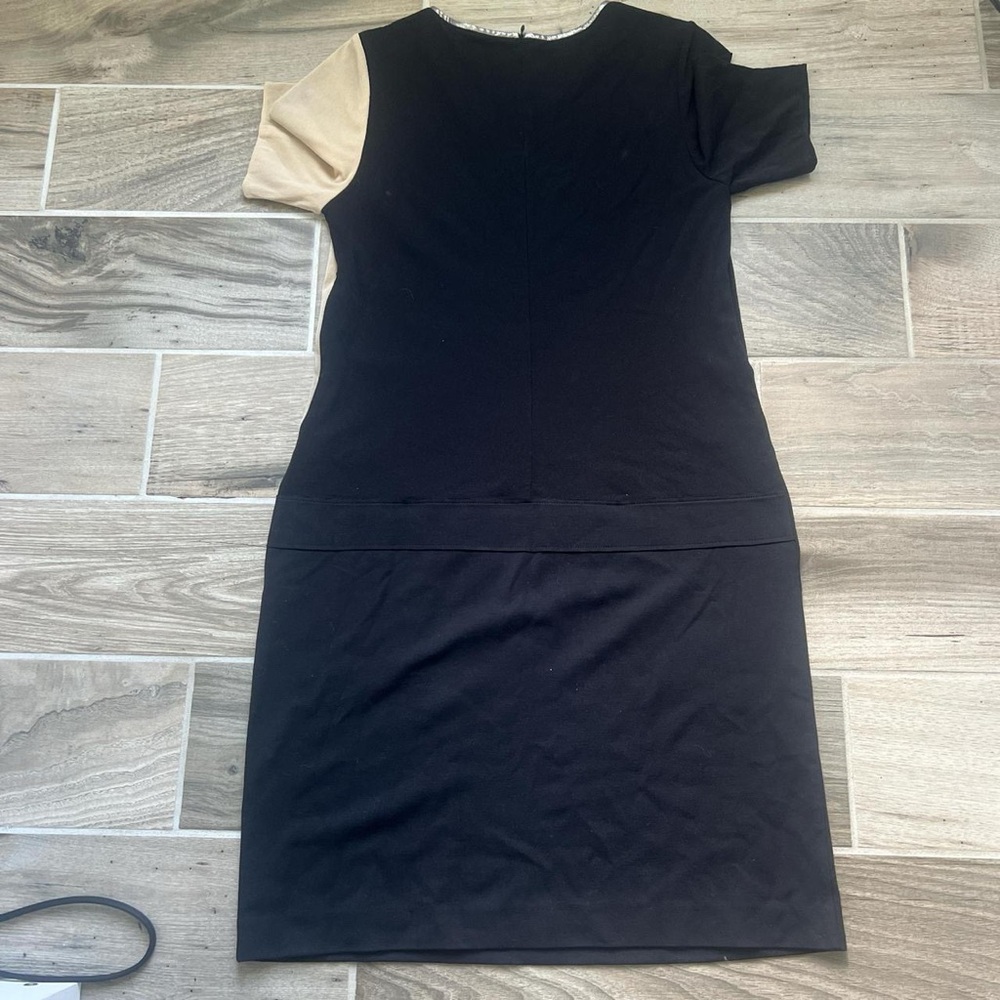 Vivienne Tam chic black and nude midi dress - Picture 7 of 8